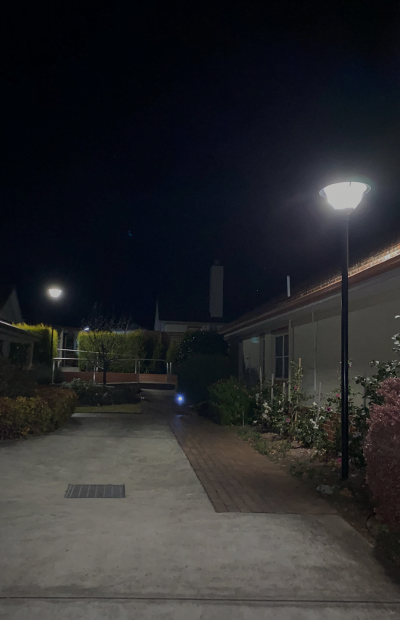 Solar Courtyard and Landscape Lights