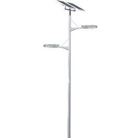 Solar street light columns